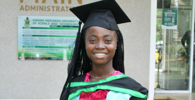 Meet The Youngest Graduating Student From KNUST